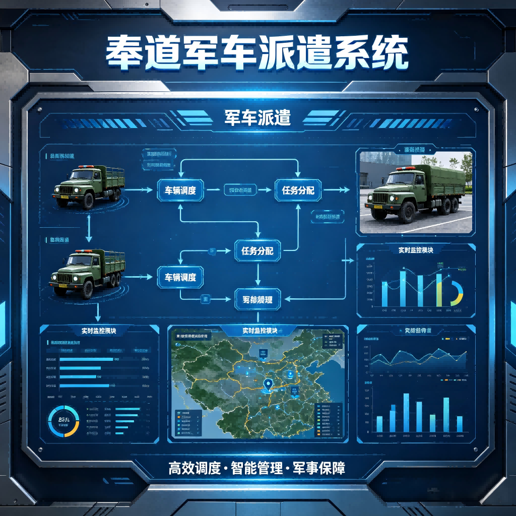 一键智能调度,打造智慧军营后勤新标杆(图1) 一键智能调度,打造智慧军营后勤新标杆(图1)